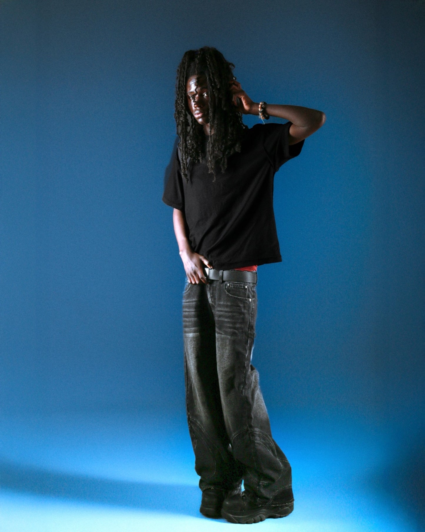 WASHED ARC DENIM