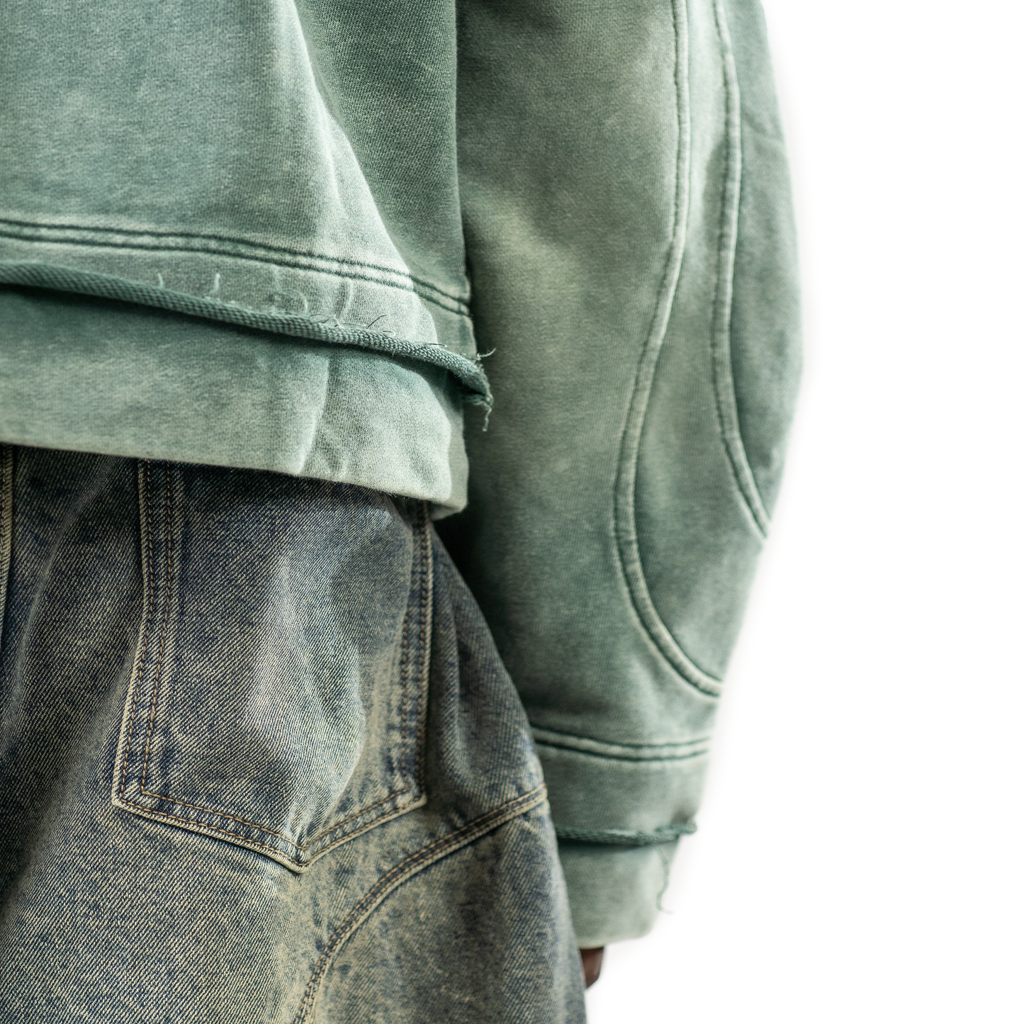 Sunfade Washed Zipper