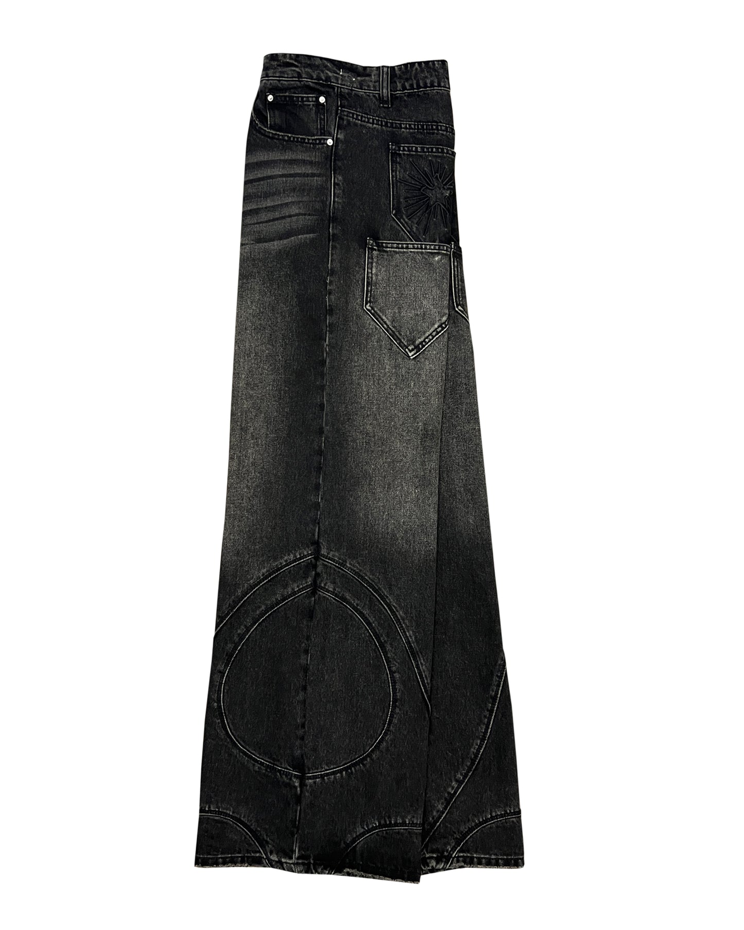 WASHED ARC DENIM