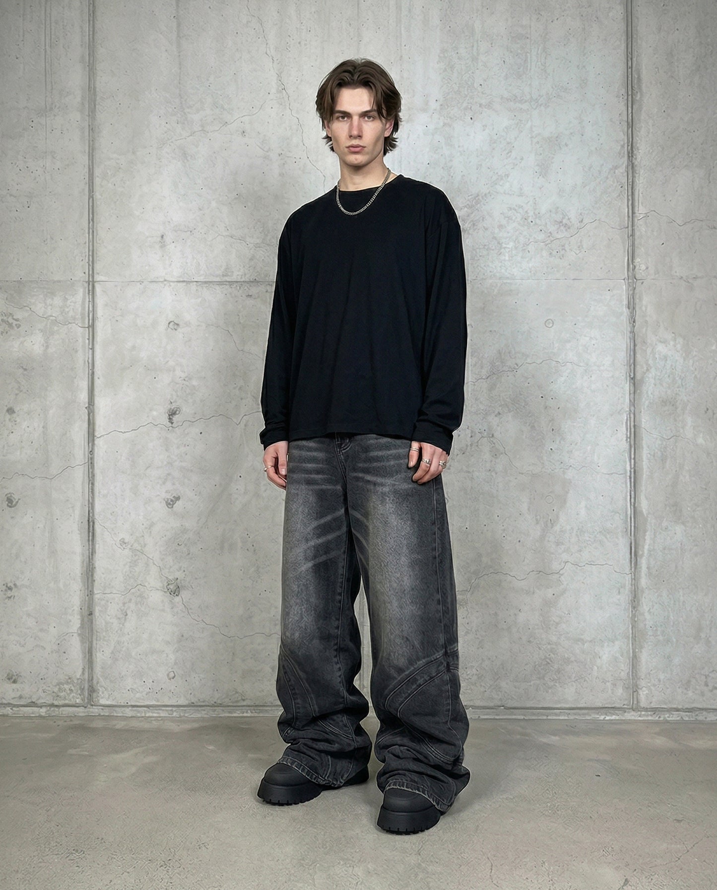 Washed Arc Denim