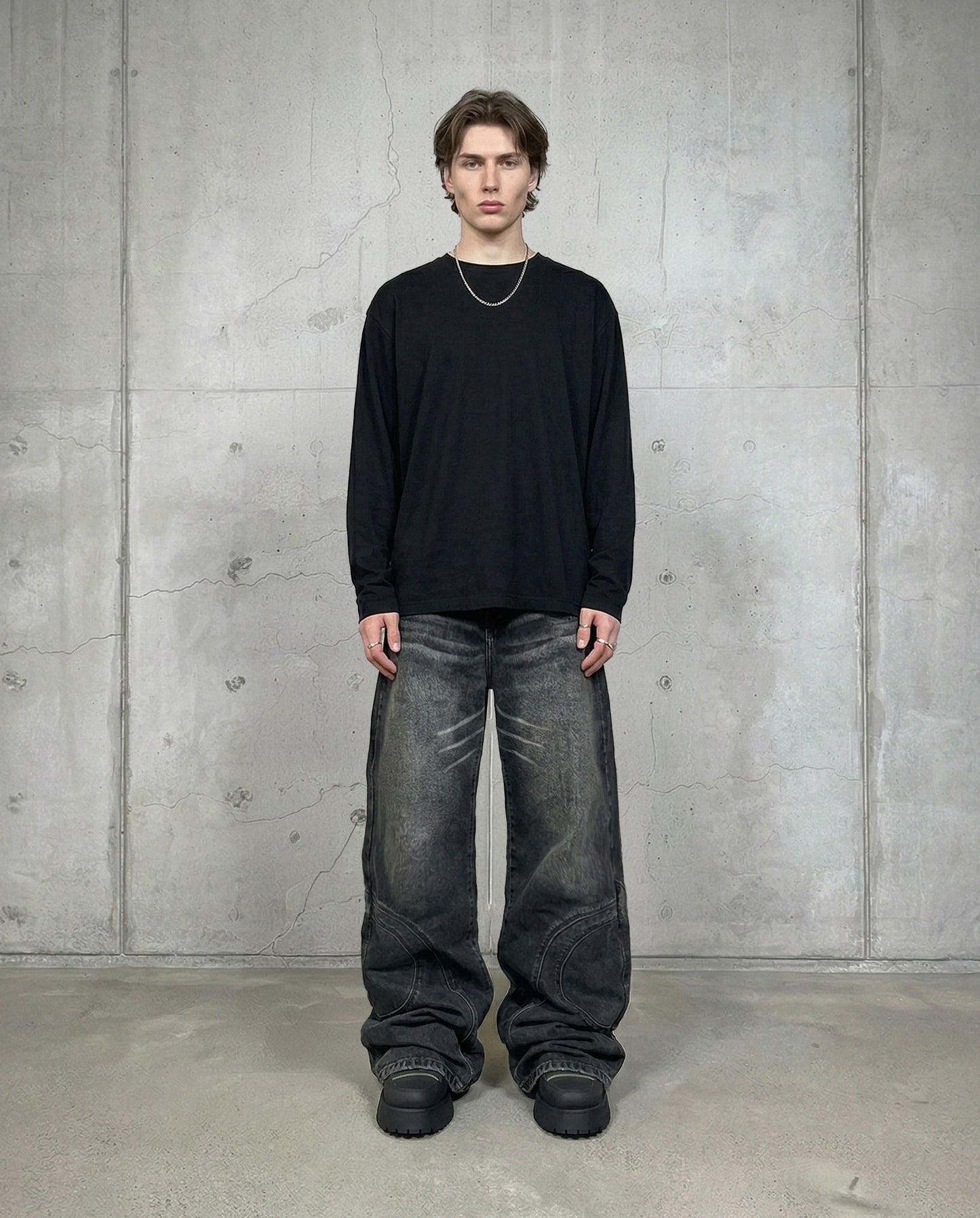 Washed Arc Denim