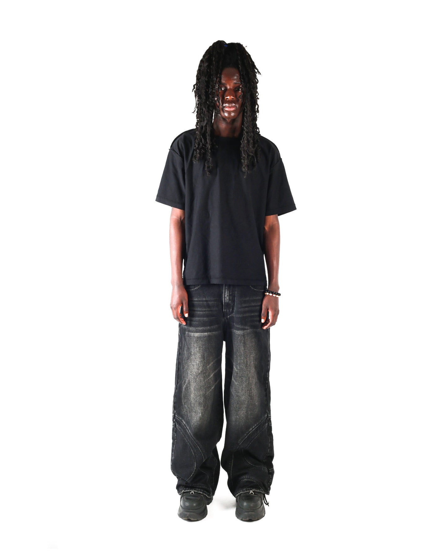 WASHED ARC DENIM